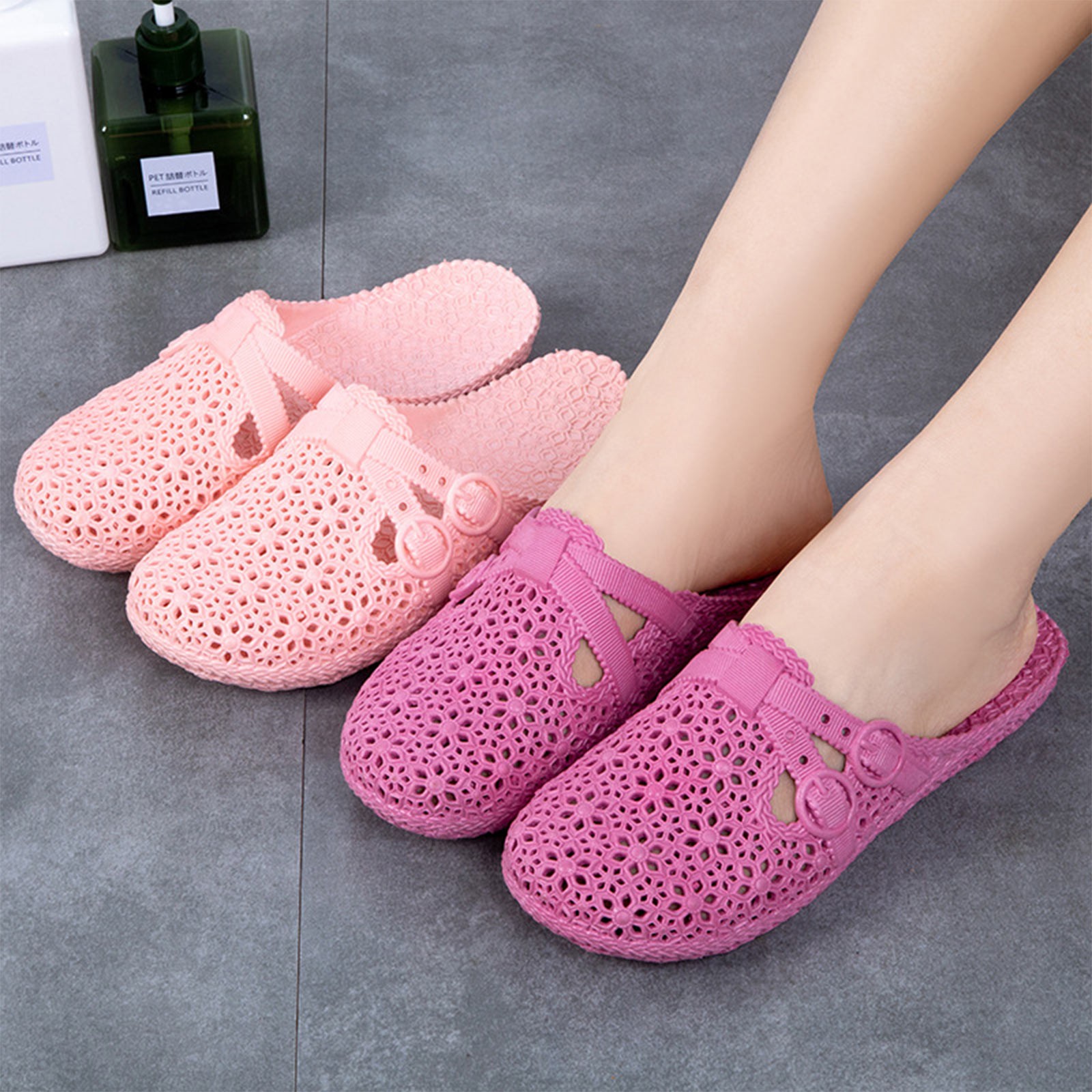 Women'S Shoes Toms - Wrap-Toe Breathable Slippers Summer Outdoor Perforated