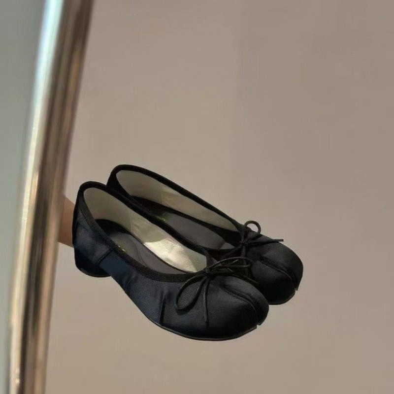 Women'S Shoes Round Toe - Sweet Bow Women's Spring 2026 New