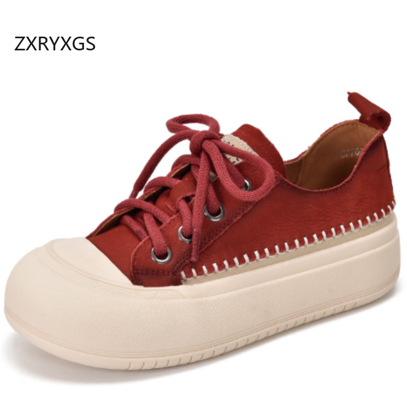 ZXRYXGS New Lace-up Premium Co - Women Shoes Size 4 In Cm 评论和价格
