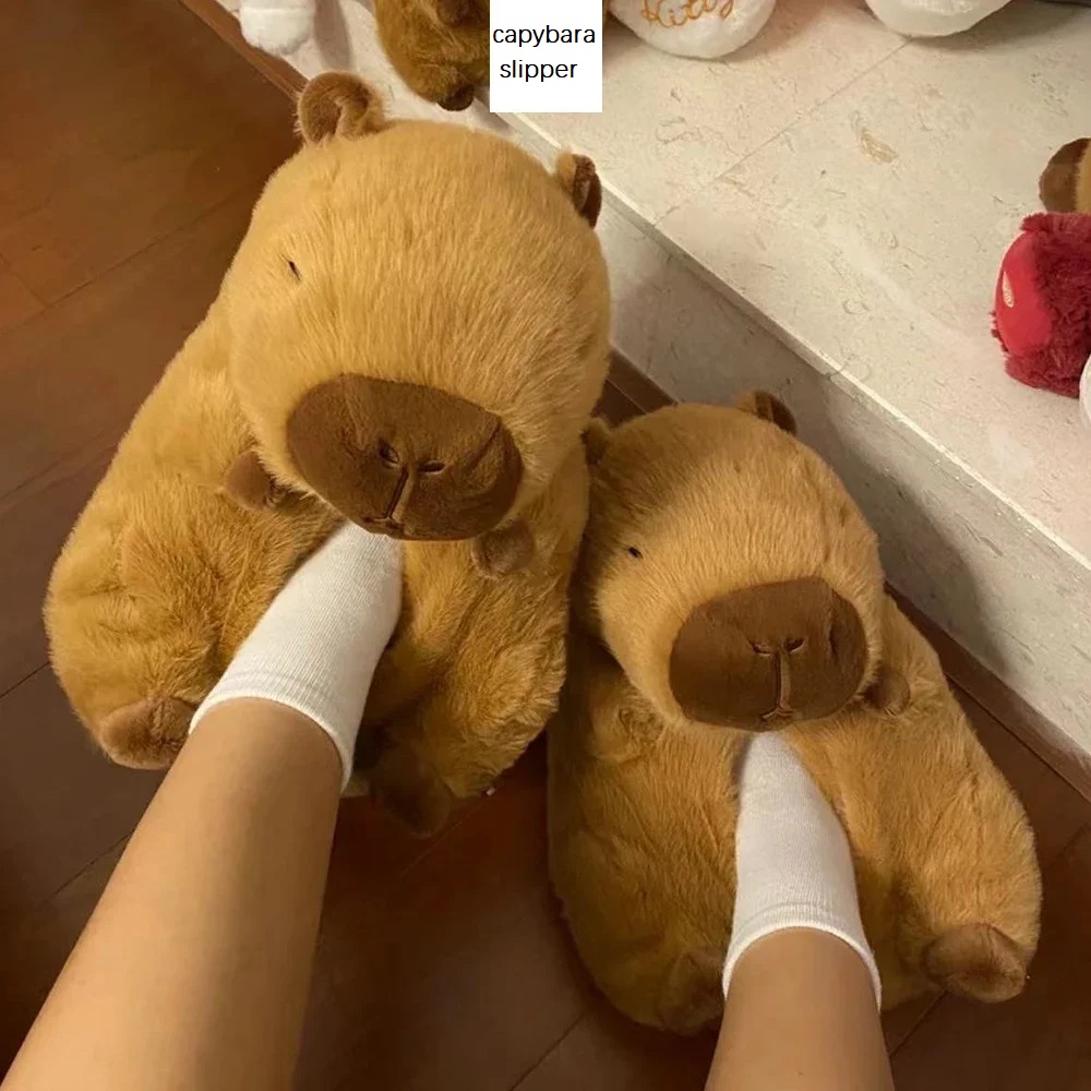 Novelty capybara slippers unis - Women Shoes For Winter 评论和价格