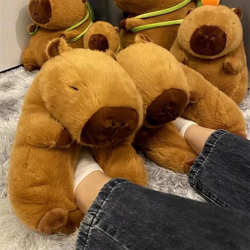 Novelty capybara slippers unis - Women Shoes For Winter 评论和价格