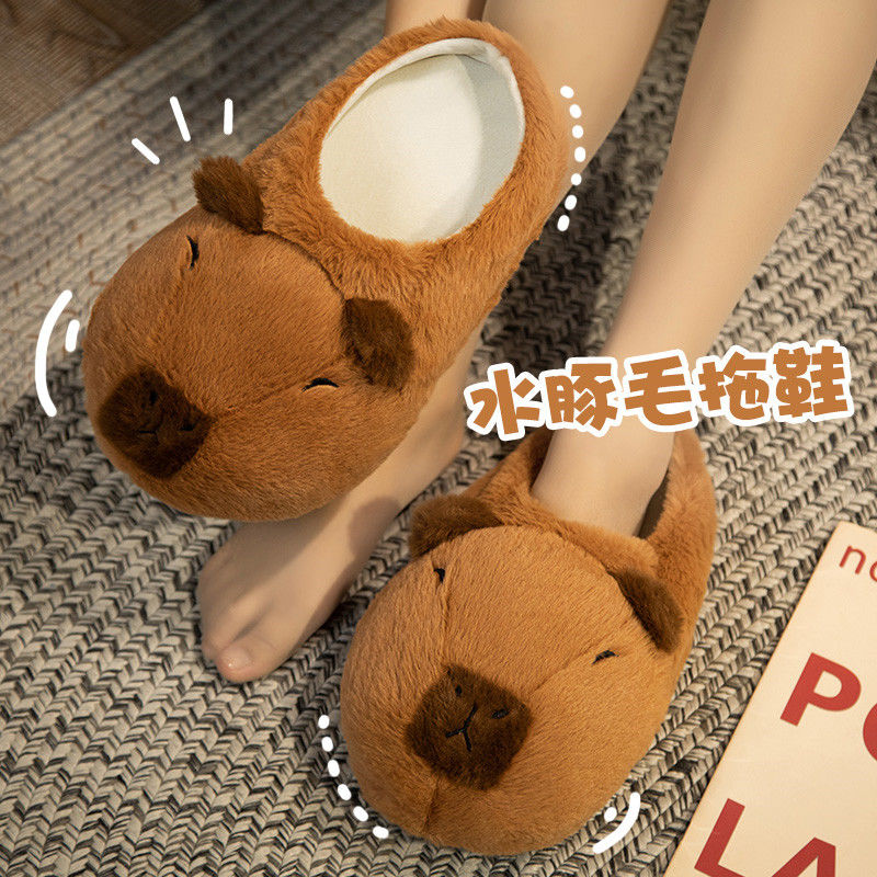 Novelty capybara slippers unis - Women Shoes For Winter 评论和价格