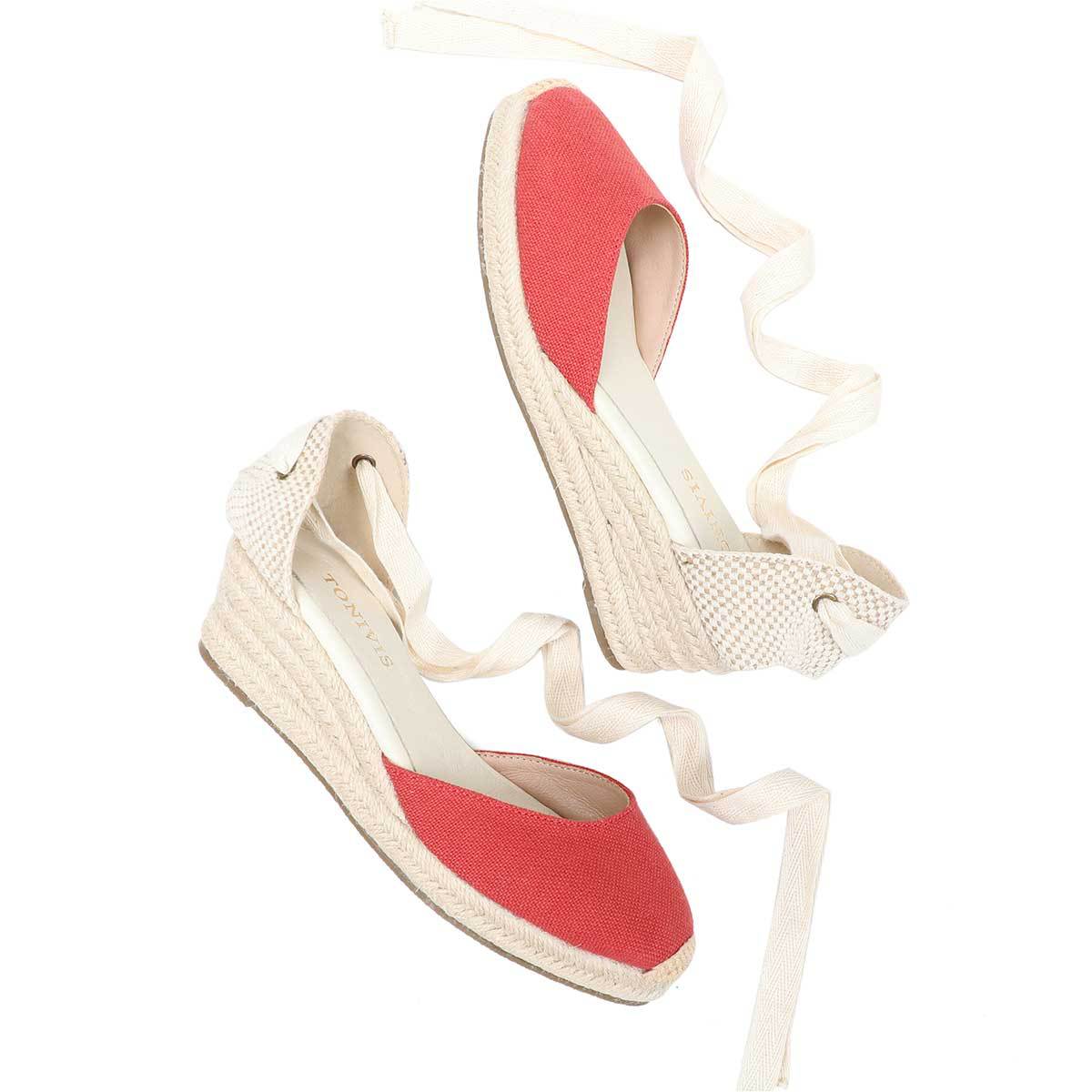 Women Wedge Espadrilles Lace U - Espadrille Wedge Shoes 评论和价格