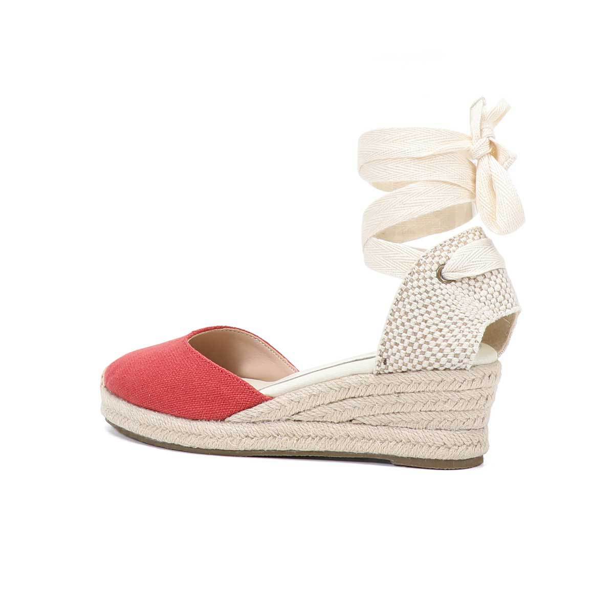 Women Wedge Espadrilles Lace U - Espadrille Wedge Shoes 评论和价格