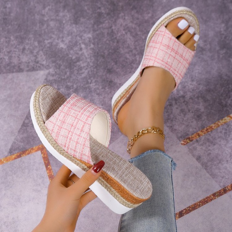 Women's Wedge Sandals Espadril - Espadrille Wedge Shoes 评论和价格