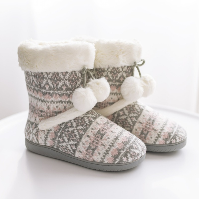 Plush Slippers Boots for Women - Women Shoes Boots 评论和价格