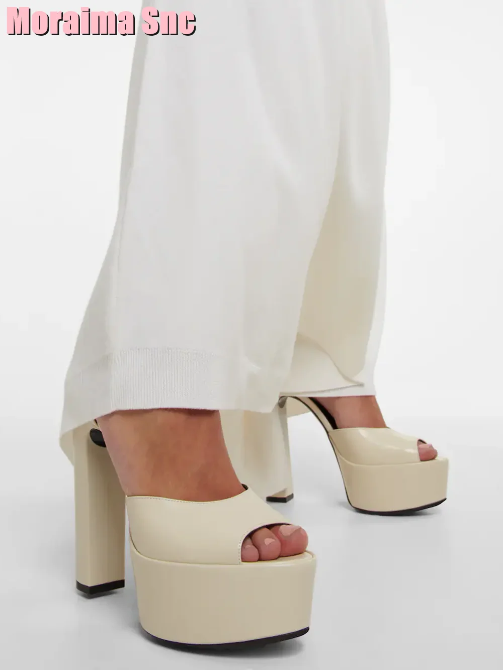 Peep Toe Platform Patent Leath - Women'S Shoes Peep Toe 评论和价格