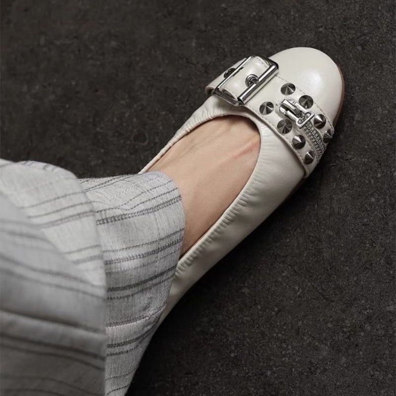 Bolt Round-head Single Shoe Wo - Women'S Shoes Round Toe 评论和价格