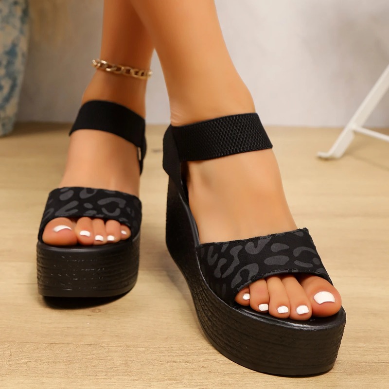 Platform Sandals Ladies Thick  - Espadrille Wedge Shoes 评论和价格
