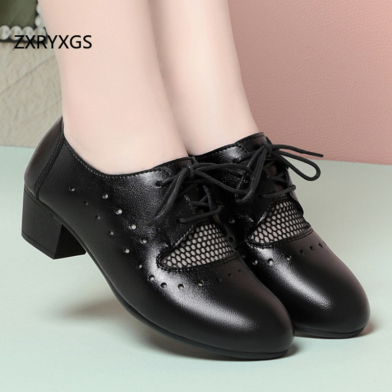 ZXRYXG 2025 Spring Summer Genu - Women Shoes Size 4 In Cm 评论和价格