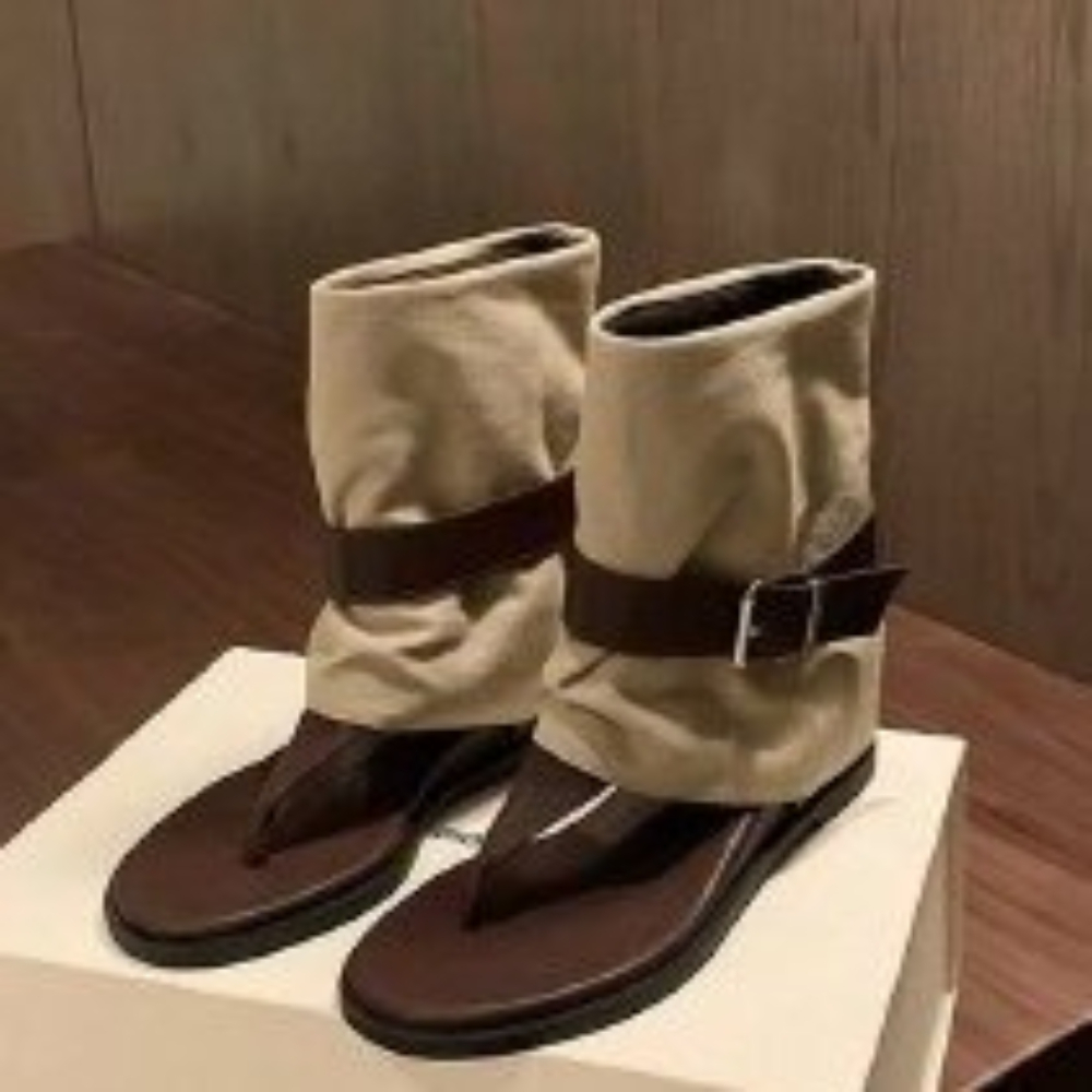 Vintage Color Block Toe Ring S - Women Shoes Boots 评论和价格