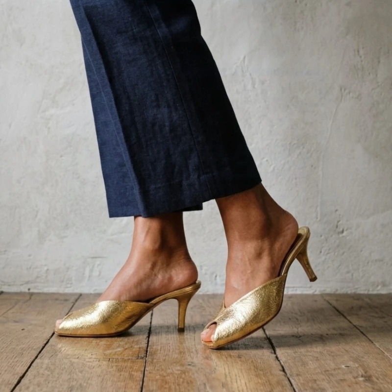 Women's Pumps Designer Gold Wo - Women'S Shoes Peep Toe 评论和价格
