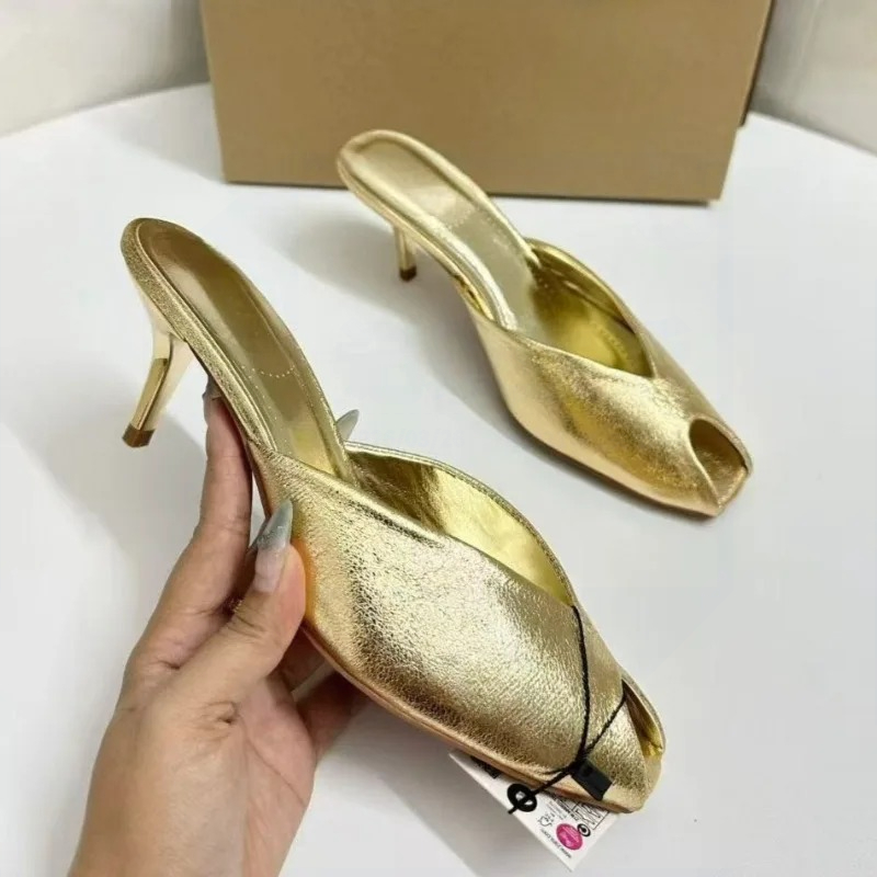 Women's Pumps Designer Gold Wo - Women'S Shoes Peep Toe 评论和价格