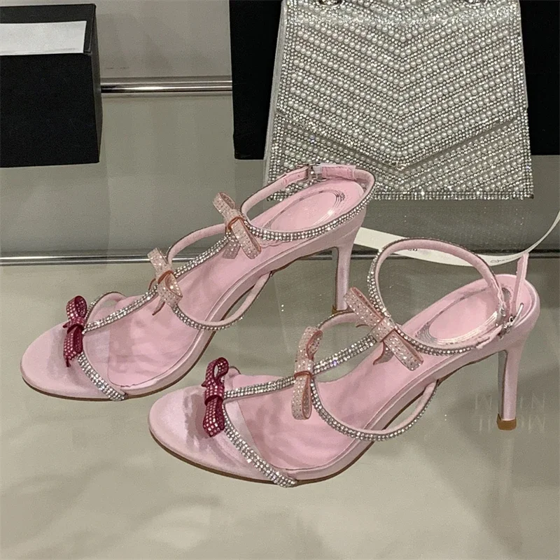 Aneikeh Sexy Peep Toe Crystal  - Women'S Shoes Peep Toe 评论和价格