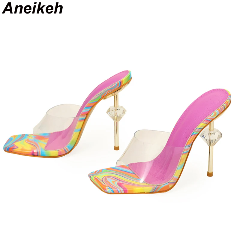 Aneikeh NEW Sexy Strange Trans - Women'S Shoes Peep Toe 评论和价格