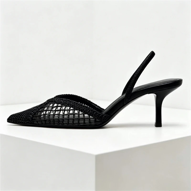Mesh Woven Heeled Sandals Wome - Women Shoes Brands 评论和价格